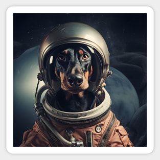 Astro Dog - Doberman Pinscher Sticker